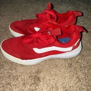 Vans Womens Bright Red Sneakers